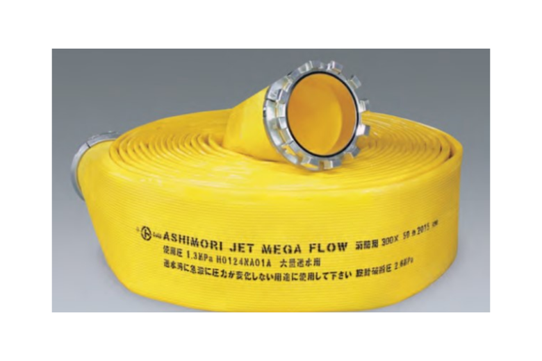大口径大量送水用ホース JET MEGA FLOWⓇ JET MULTI FLOWⓇ ジェットメガフロー ジェットマルチフロー.png