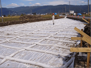 仮設道路の地盤改へのリンク